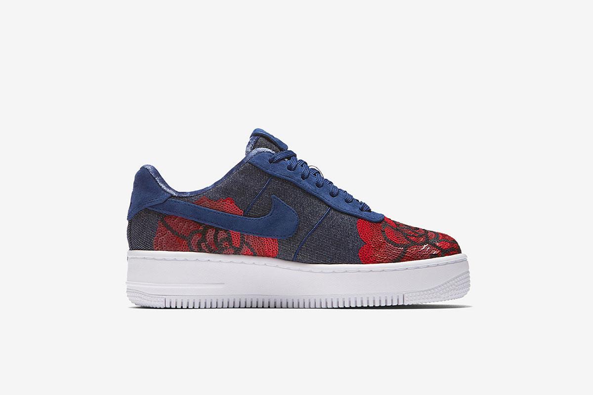 Nike WMNS Air Force 1 Upstep Lux Binary Blue 898421 401 AFEW STORE